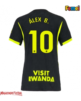 Atletico Madrid Alex Baena #10 Tricou Fotbal Replică 2026-27 Femei Deplasare Atletico Madrid Alex Baena #10 Tricou Fotbal Replică 2026-27 Femei Deplasare